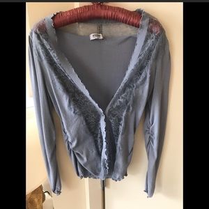 Moschino Lace Cardigan